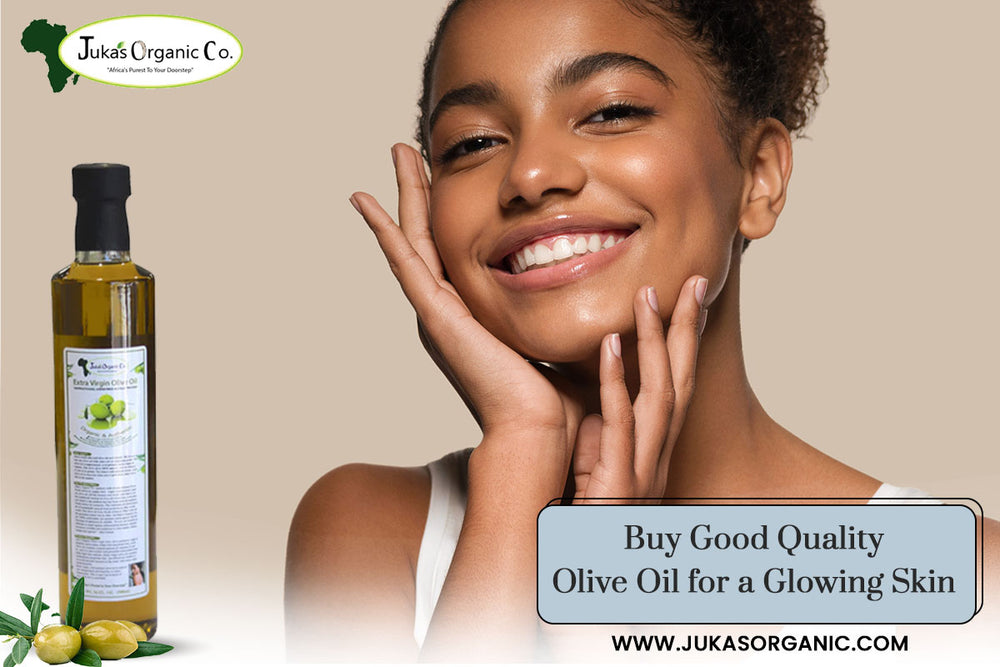 Olive oil for glowing skin