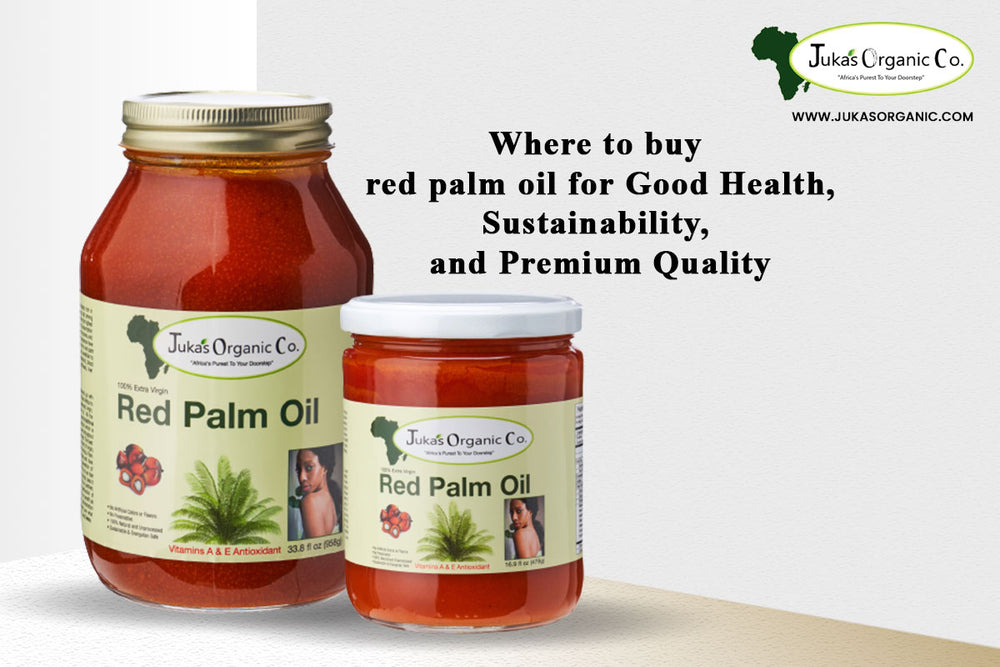 Where to buy red palm oil for Good Health, Sustainability, and Premium Quality