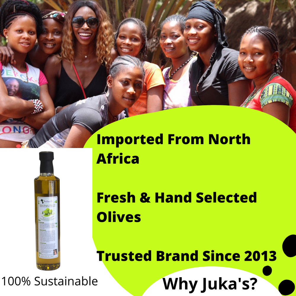 
                  
                    Buy Juka’s Organic Extra Virgin, Cold Pressed Olive Oil 
                  
                