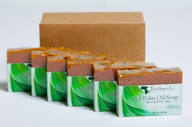 
                  
                    Red Palm Oil Soaps (Anti-Aging "Box Of 6 Mix It Up")
                  
                