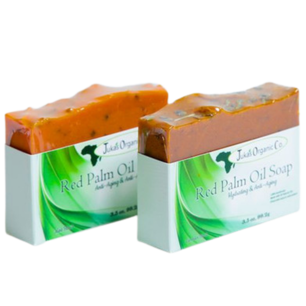 Red palm oil soap for skin 