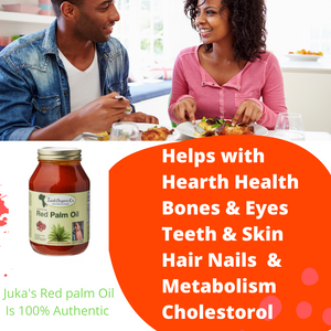 
                  
                    Benefits of Juka's Red Palm Oil
                  
                